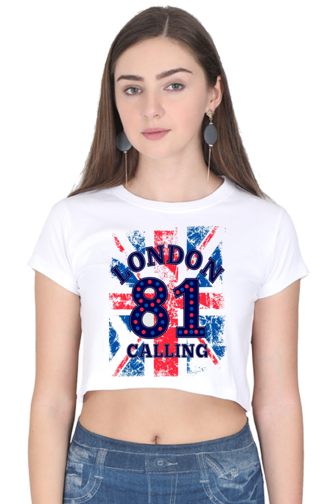 Cotton Crop Top T-Shirt – Soft, Durable & Stylish | White Tee