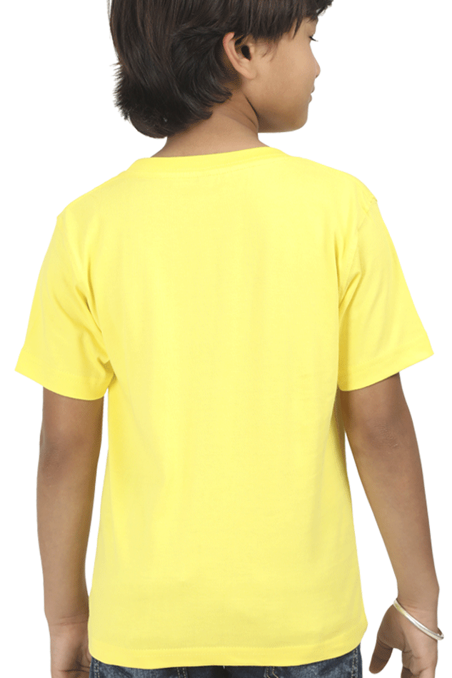 Affordable Boys' Cotton T-Shirt - 100% Super Combed, Bio-Washed, Regular Fit