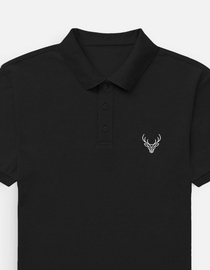 Black Polo T-Shirt