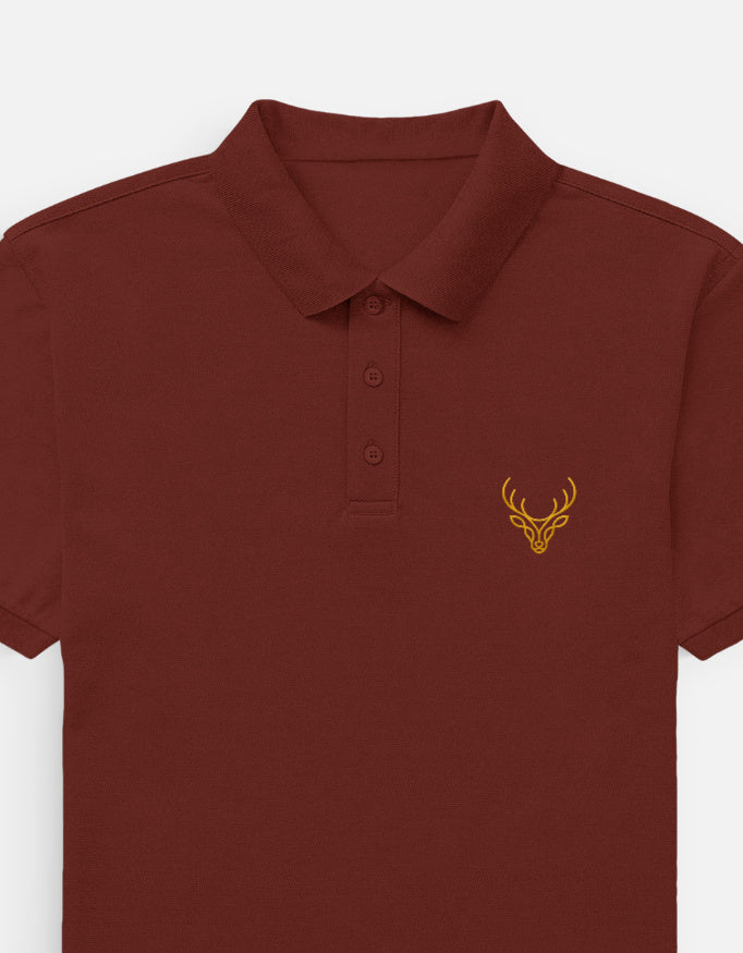 Brick Red polo t-shirt 