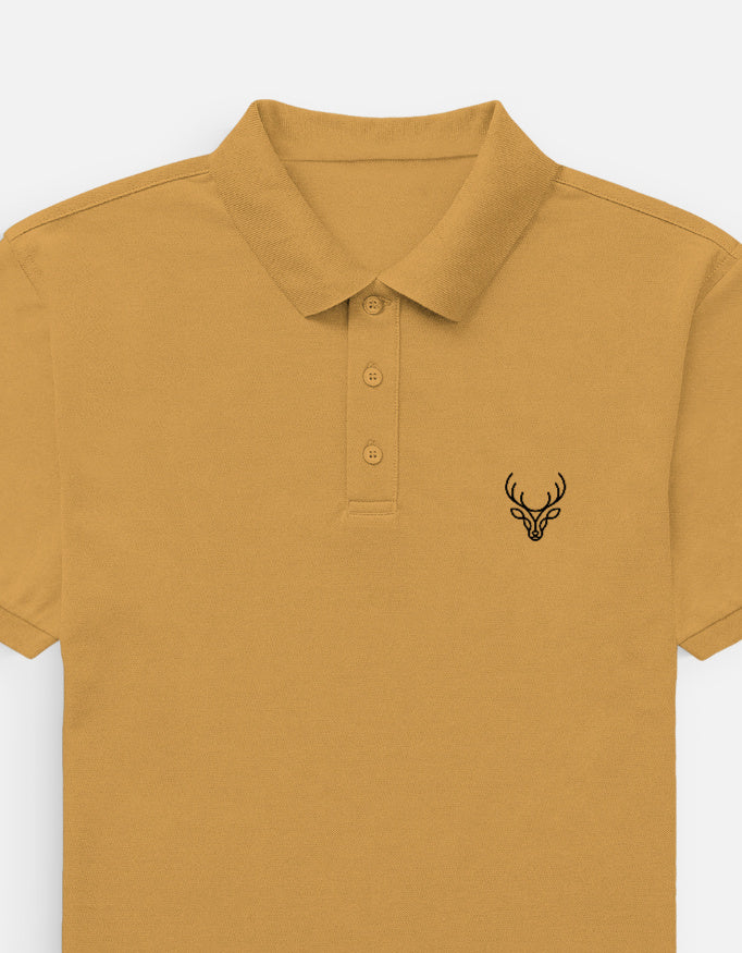 Mustard Yellow Polo T-Shirt