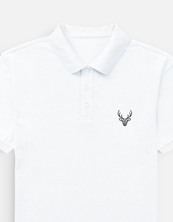 White Polo T-Shirt