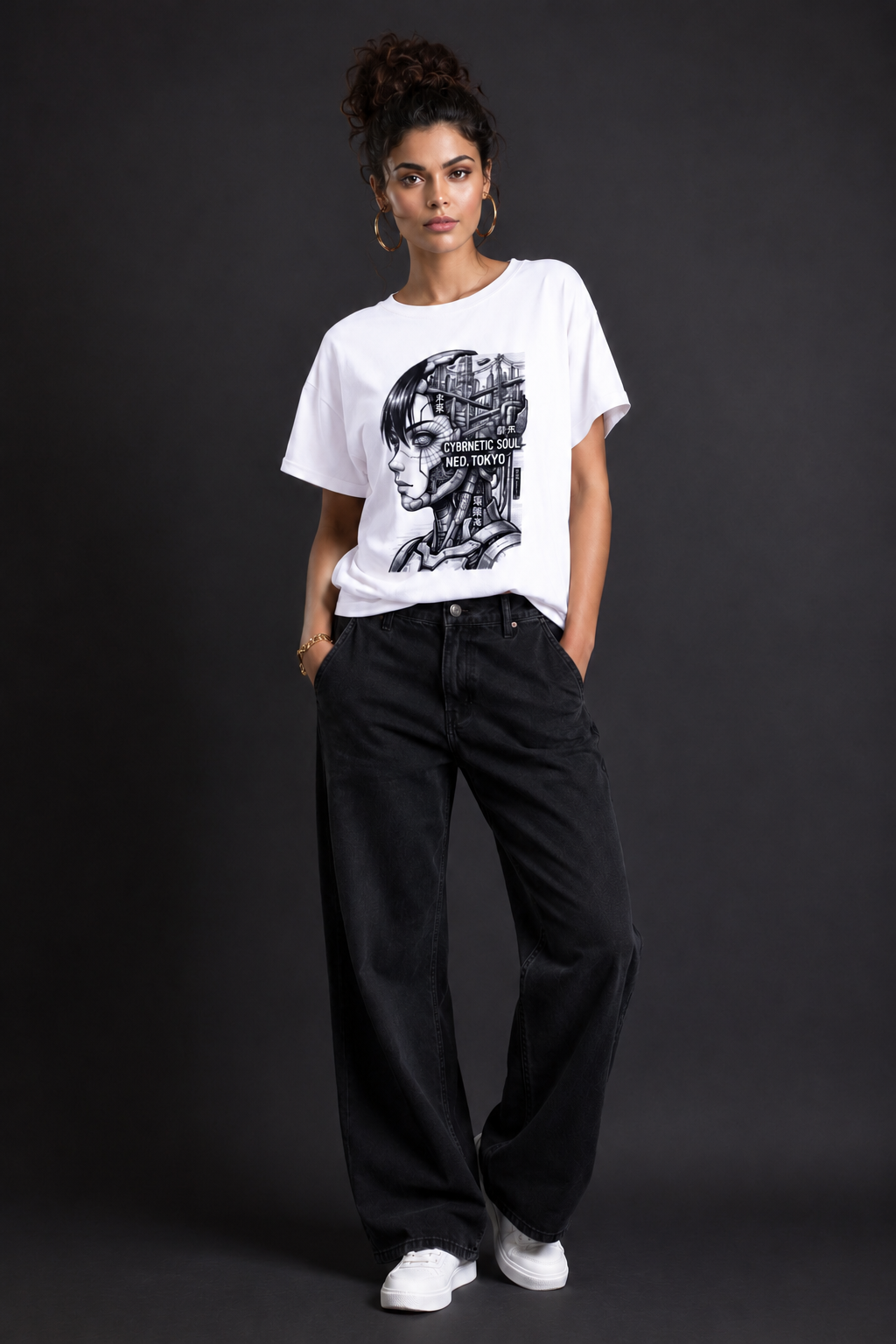 Cybernetic Soul - Unisex Oversized Terry Tee